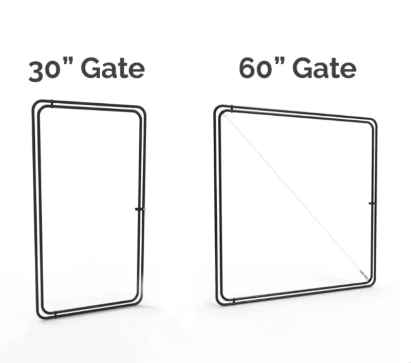Light Duty Access Gate for Freestanding Cat Fence System - Image 4
