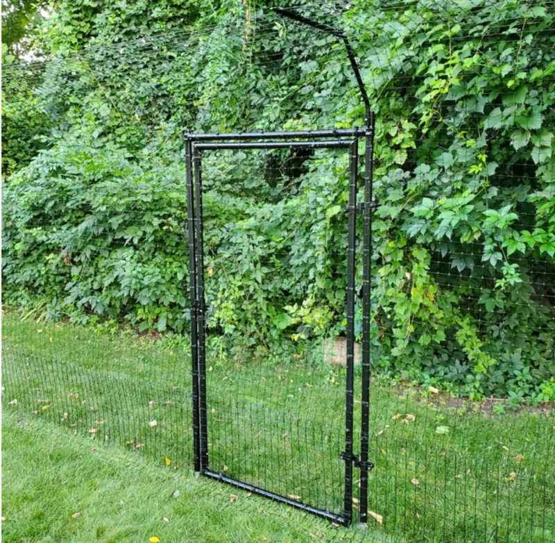 Heavy Duty Frame Gate for Freestanding Cat Fence System 2 Heavy Duty Frame Gate for Freestanding Cat Fence System - Image 2