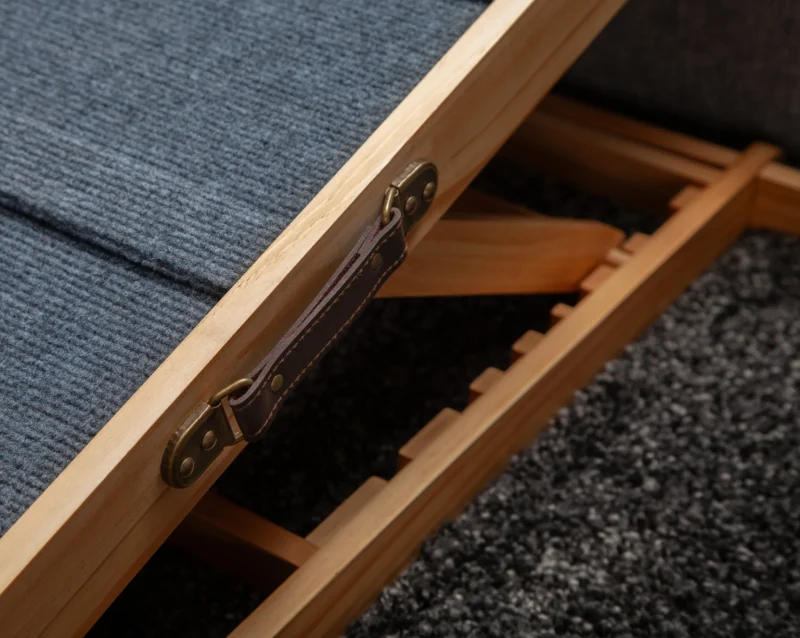 Dog-Proofer Indoor Pet Ramp designed to provide safe and easy access for pets to higher surfaces indoors, offering a durable and pet-friendly solution.