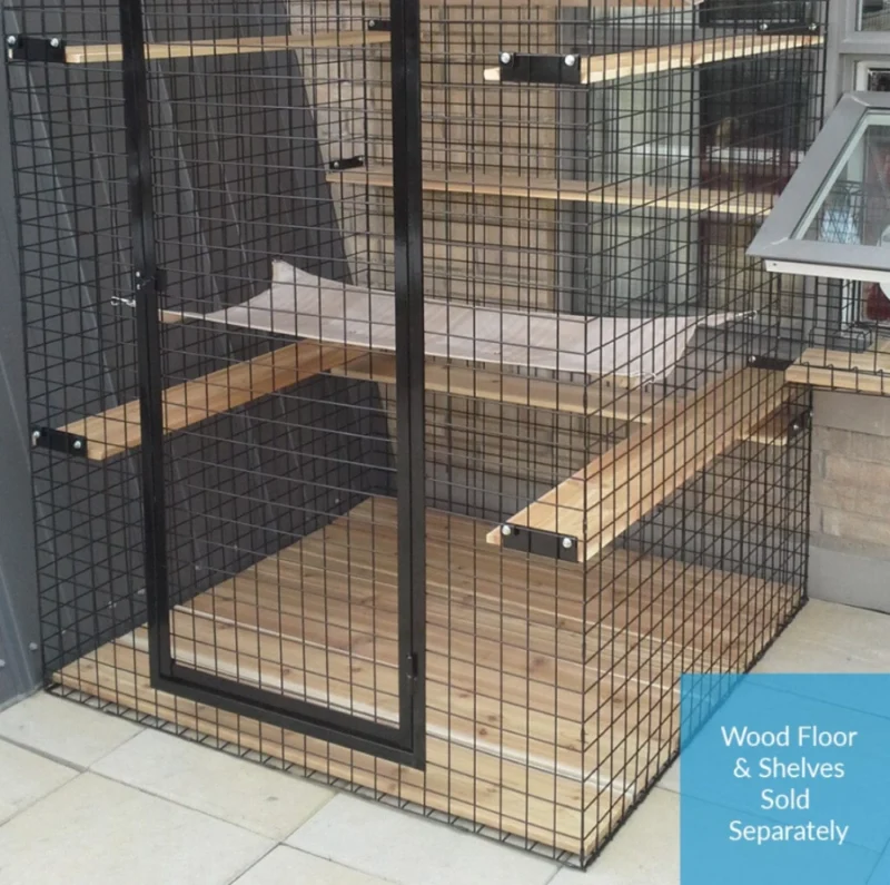 Four Sided Enclosure - With Wire Mesh Floor - Image 2