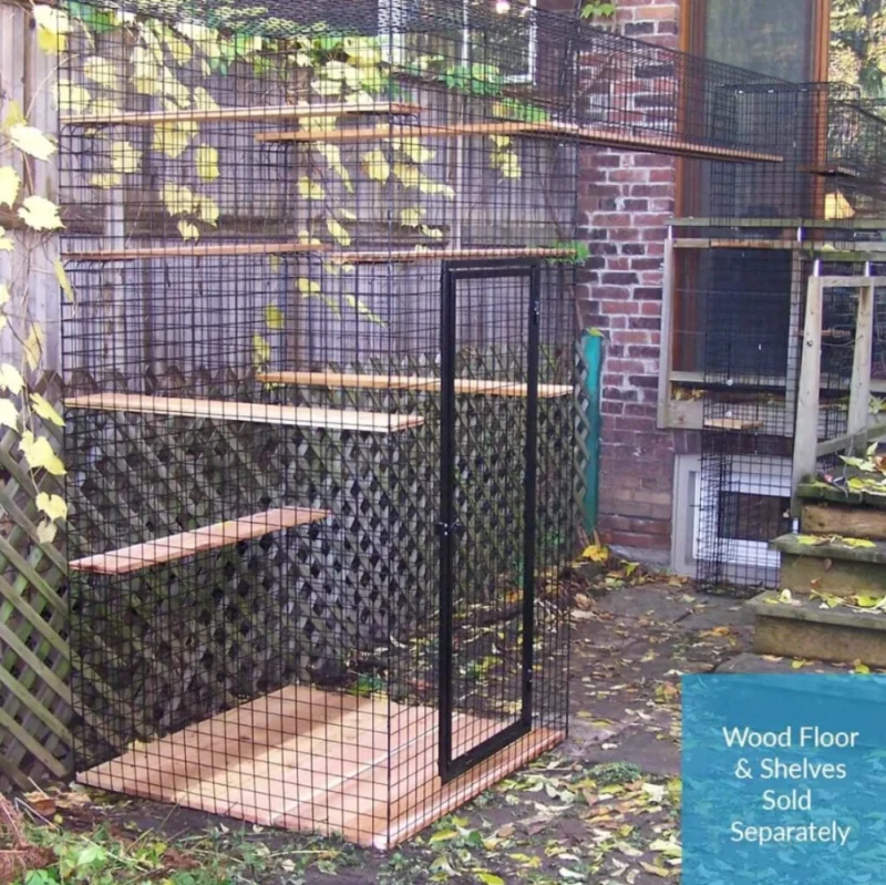 Four Sided Enclosure - With Wire Mesh Floor - Image 5