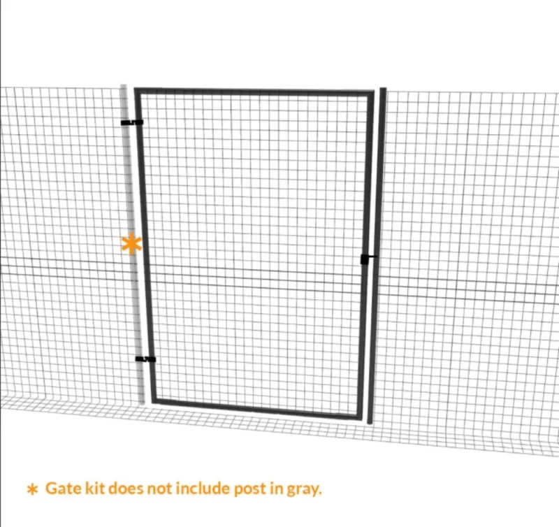 Heavy Duty Entry Gate for Freestanding Dog Fence System - Image 2