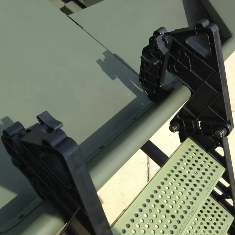 Hunting Boat Dog Ladder designed for safe and easy entry and exit for dogs on hunting boats, offering a durable and dog-friendly solution for outdoor water activities.