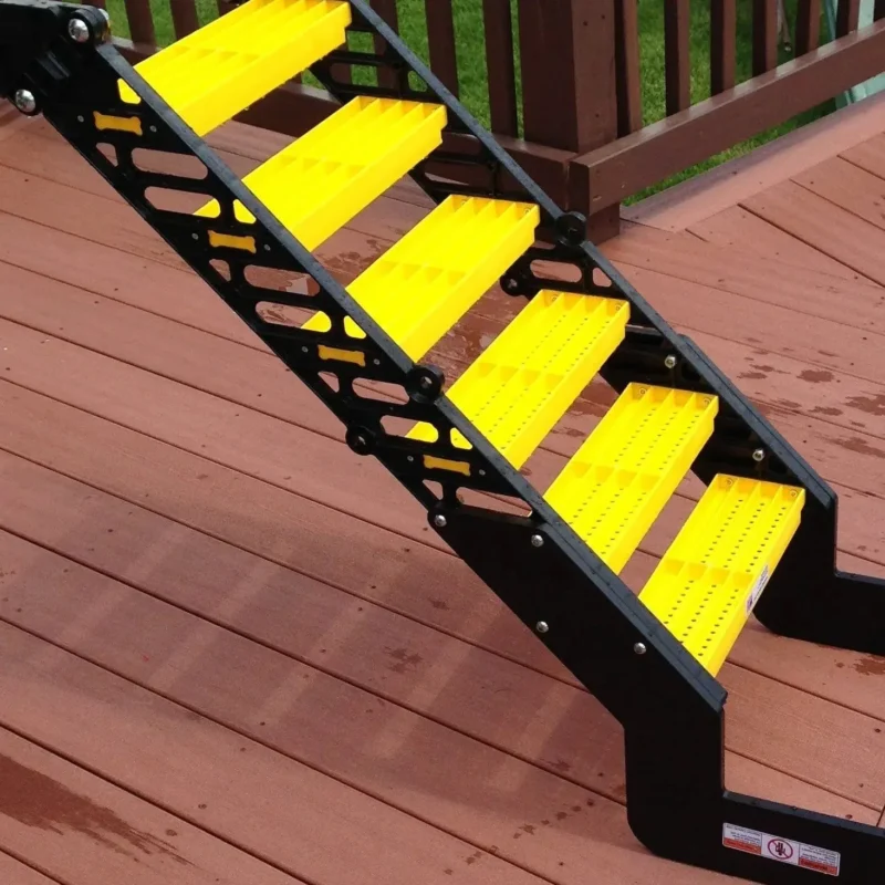 Pool Dog Ladder designed for easy and safe entry and exit for dogs, featuring sturdy steps and a dog-friendly design to help your pet enjoy the water independently.