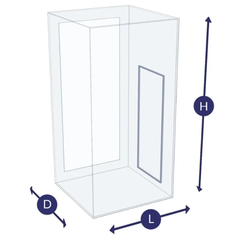 Three Sided Enclosure - With Wire Mesh Floor - Image 6