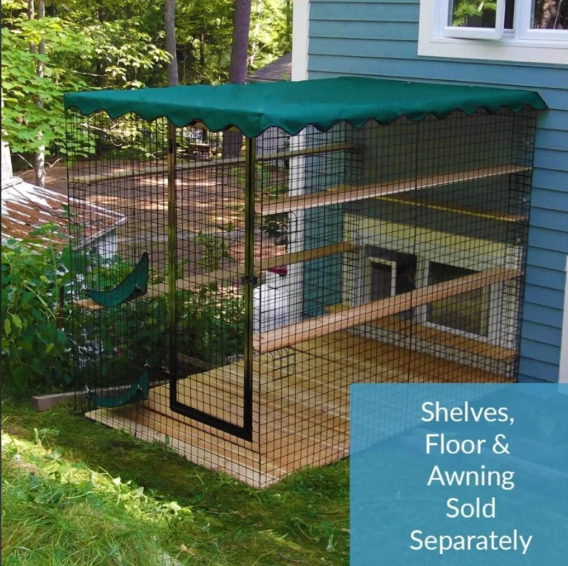 Three Sided Enclosure - With Wire Mesh Floor - Image 4