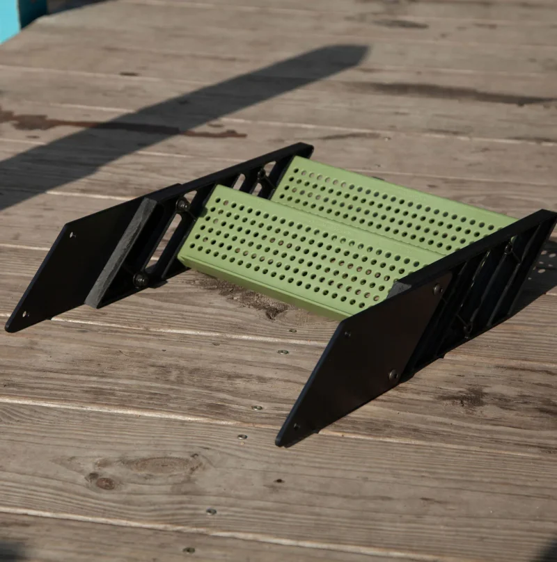 Two-Step Extension Kit for Dog Ladders designed to provide extra height and ease of access for dogs, enhancing the functionality and safety of your dog ladder for boats, pools or docks.